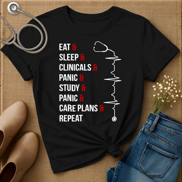 Eat Sleep Repeat T-Shirt