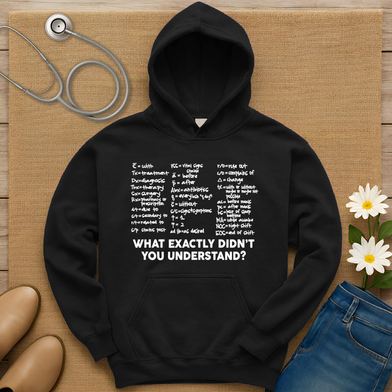 Nurse Acronyms Hoodie