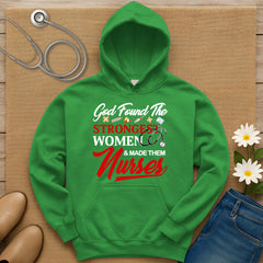 God Found The Strongest Women Hoodie