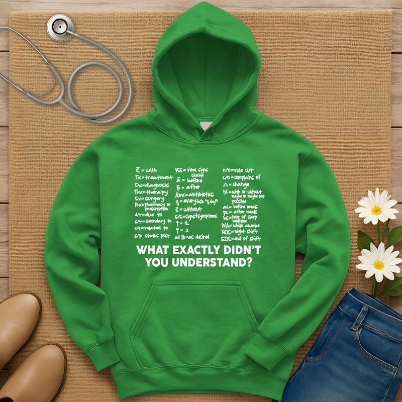 Nurse Acronyms Hoodie