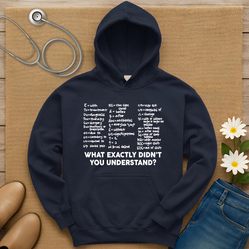 Nurse Acronyms Hoodie