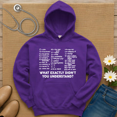 Nurse Acronyms Hoodie