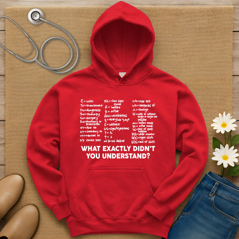 Nurse Acronyms Hoodie
