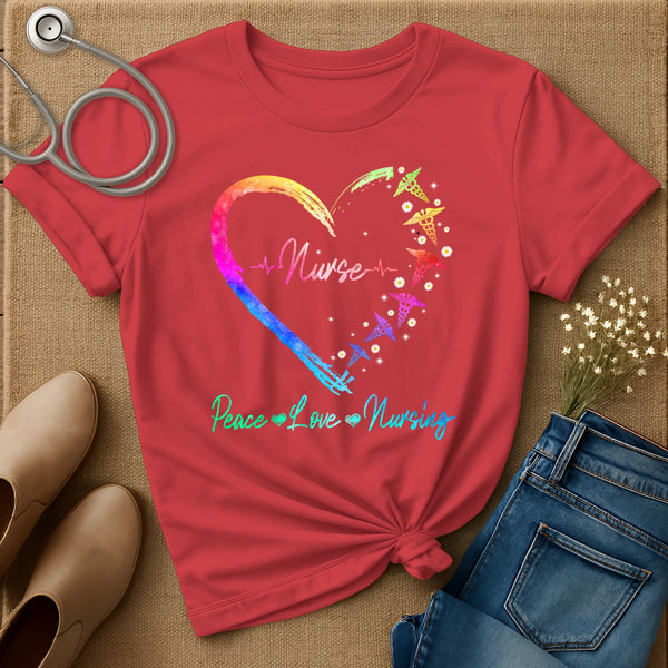 Peace Love Nursing T-Shirt
