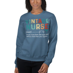 Vintage Nurse Sweatshirt