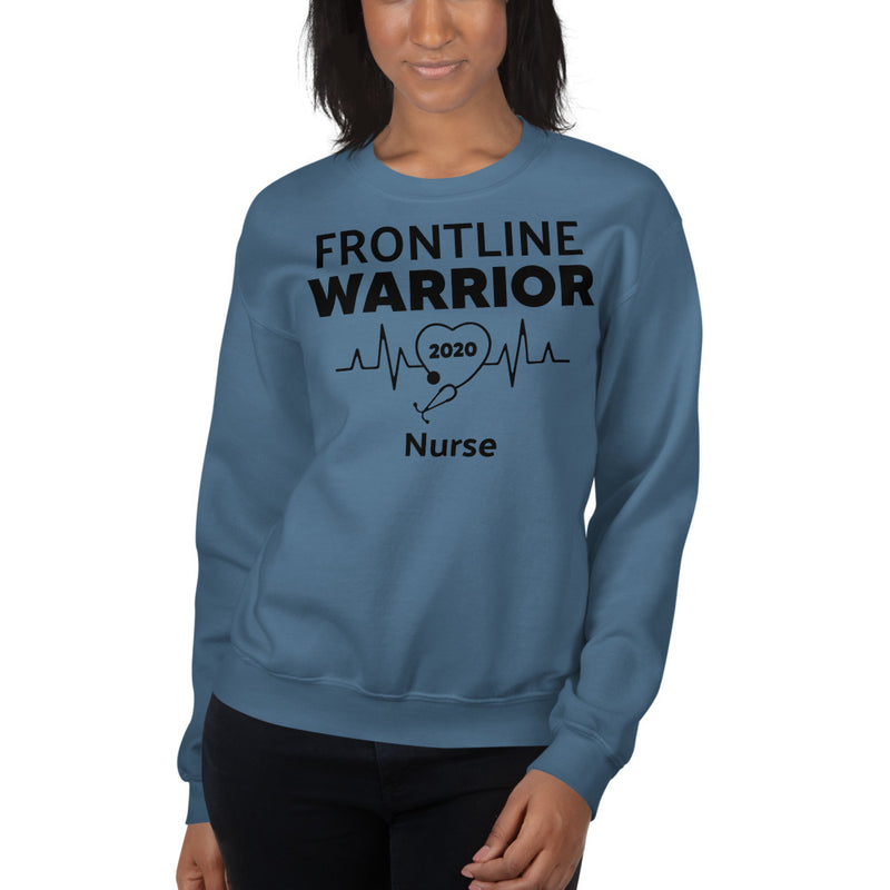 Frontline Warrior Nurse 2020 Sweatshirt
