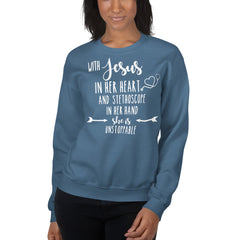 Jesus In Her Heart Sweatshirt