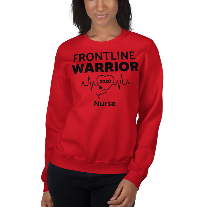 Frontline Warrior Nurse 2020 Sweatshirt
