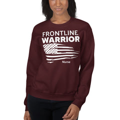 Frontline Warrior Nurse Sweatshirt