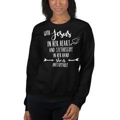 Jesus In Her Heart Sweatshirt