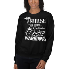 Nurse Queen And Warrior Sweatshirt