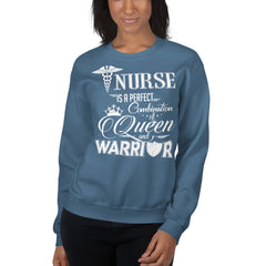 Nurse Queen And Warrior Sweatshirt