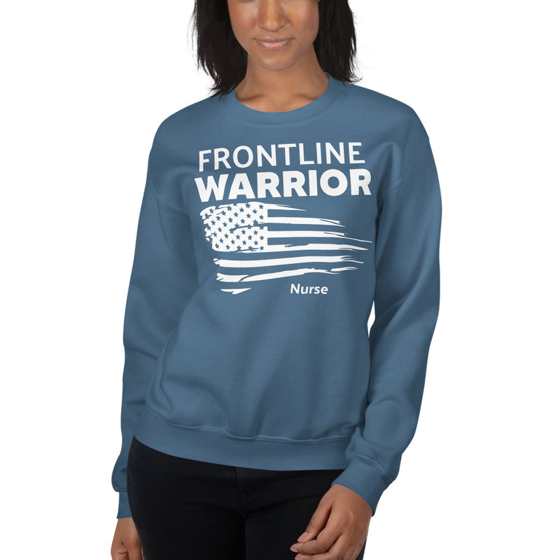 Frontline Warrior Nurse Sweatshirt
