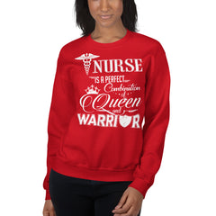 Nurse Queen And Warrior Sweatshirt