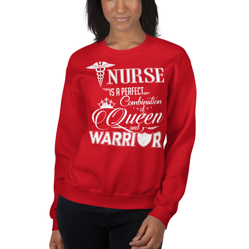 Nurse Queen And Warrior Sweatshirt