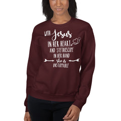 Jesus In Her Heart Sweatshirt