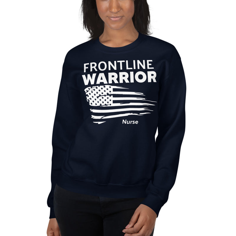 Frontline Warrior Nurse Sweatshirt