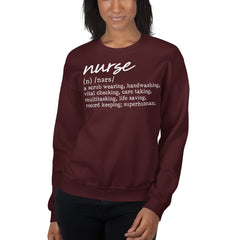 Nurse Definition Sweatshirt